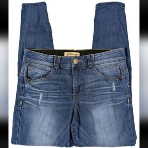 Democracy "Ab"solution Mid-Rise Jegging Women's Size 12 Blue Denim Jeans